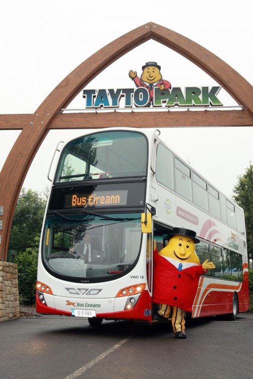 Travel to Tayto Park with Bus Éireann