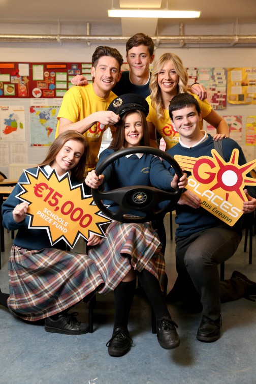 • ‘Go Places with Bus Éireann’ launched by ‘Two Tube’ presenters Bláthnaid Treacy and Stephen Byrne and Transition Year students at Coláiste Cois Life in Lucan