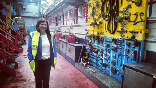 Marie Beegan’s, CIE’s First 
		Female HGV Mechanic & Executive Manager of Dublin Bus Training Centre.