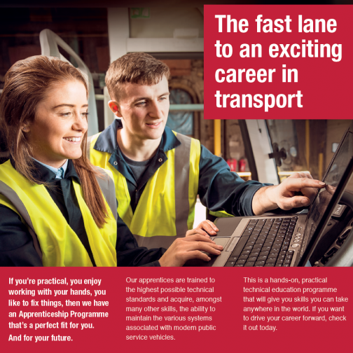 The fast lane to an exciting career in Transport