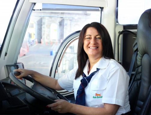 We are looking for women who want to drive buses