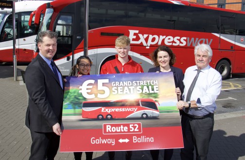 Travel Expressway Route 52 Galway/Ballina for only €5 single