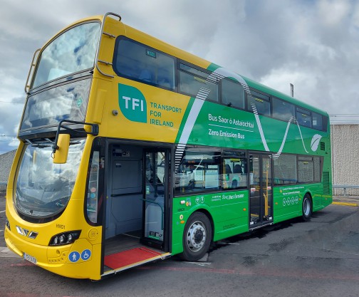 Bus Éireann and the National Transport Authority mark one year since the introduction of Ireland’s first hydrogen buses – with over 60,000 kilometres emission free delivered