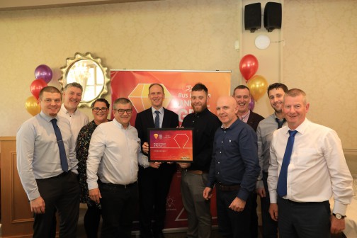 Bus Éireann’s Drogheda team wins the prestigious Depot of the Year Award for the Eastern region