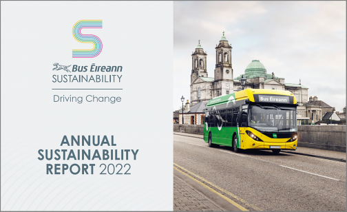 Click here to download the Bus Éireann Annual Sustainability report 2022